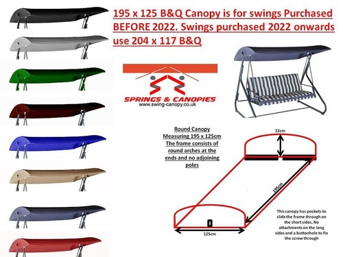 Garden swing seat - swing, canopy