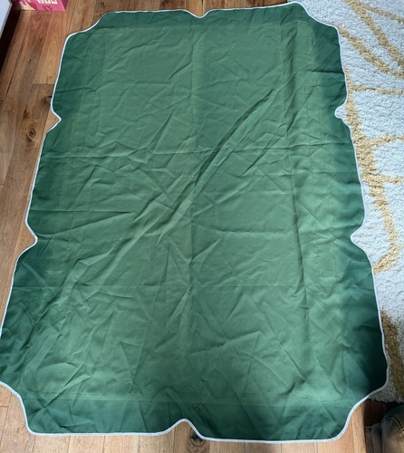 Green garden swing seat - seat, canopy