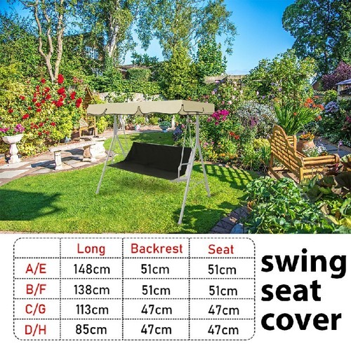 Swing seat replacement cover - seat,